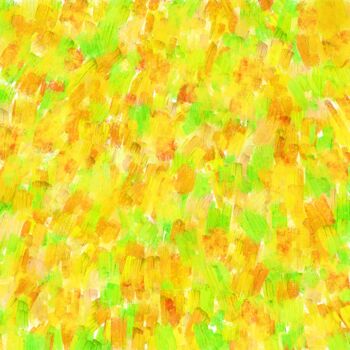 Printmaking titled "Yellow Autumn - Pri…" by Vafa Majidli, Original Artwork, Digital Print