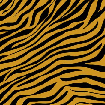 Printmaking titled "Tiger - Print" by Vafa Majidli, Original Artwork, Digital Print