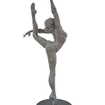 Sculpture intitulée "Ballerina" par Valay Shende, Œuvre d'art originale, Acier inoxydable
