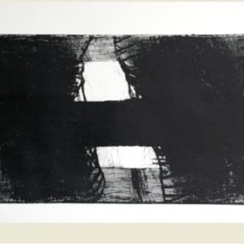 Painting titled "black and white" by Veliu, Original Artwork