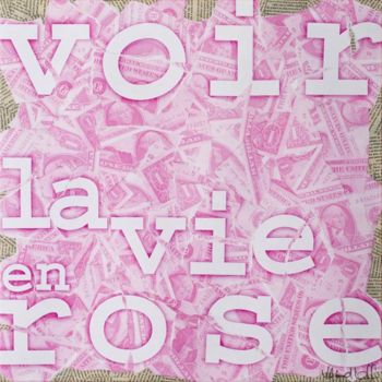 Collages getiteld "La Crise (The Crisi…" door Val D'Off, Origineel Kunstwerk, Anders