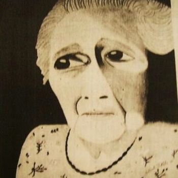 Drawing titled "Melanie Klein" by Gilvillelas, Original Artwork