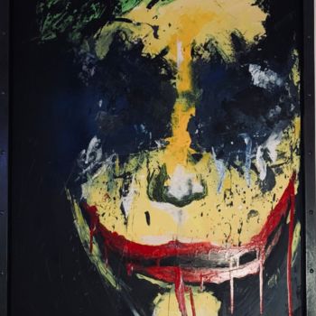 Painting titled "The Joker" by Valentina Guerinoni, Original Artwork, Acrylic