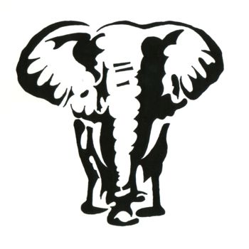 图画 标题为“Elephant” 由Valentine Fasquel, 原创艺术品