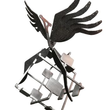 雕塑 标题为“phoenix.jpg” 由Thomas Valentin, 原创艺术品, 金属
