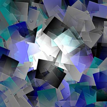 Arte digitale intitolato "Cubic" da Valentin P. Elly, Opera d'arte originale, Modellazione 3D