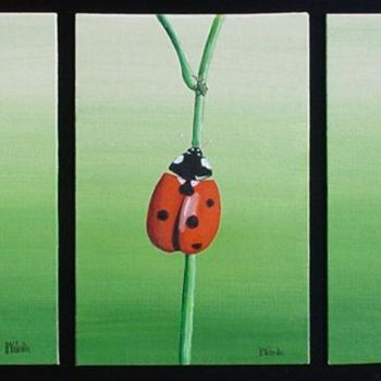 Painting titled "Insecticide" by Bernard Valentin, Original Artwork