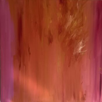 Pintura intitulada "Warm sensations" por Valentina Majer, Obras de arte originais, Tinta de esmalte