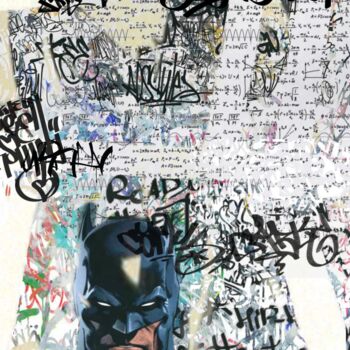 Digital Arts με τίτλο "Batman" από Valentina May, Αυθεντικά έργα τέχνης, 2D ψηφιακή εργασία