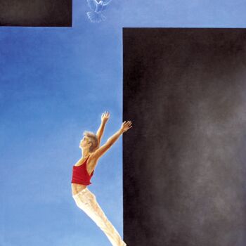 Pittura intitolato "Triptychon FIDES CA…" da Valentina Vaganova, Opera d'arte originale, Acrilico