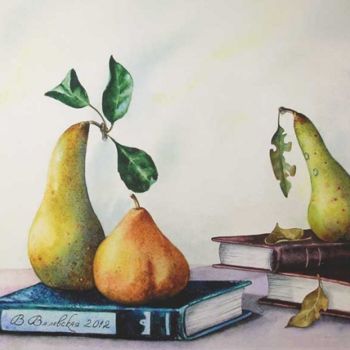 绘画 标题为“Pear triangle” 由Valentina Valevskaya, 原创艺术品, 油
