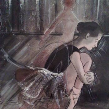 Ζωγραφική με τίτλο "SULLE PUNTE" από Valentina Berna Berionni, Αυθεντικά έργα τέχνης