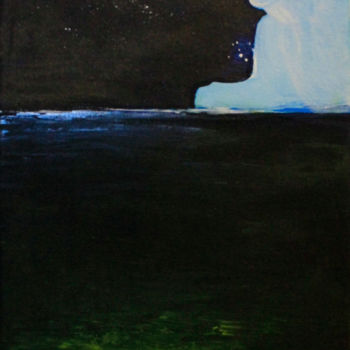 "Sfinge degli Oceani" başlıklı Tablo Valentina Calamello tarafından, Orijinal sanat, Akrilik Ahşap Sedye çerçevesi üzerine m…