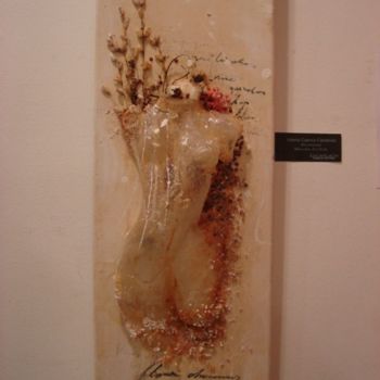 Painting titled "MISS PRIMAVERA" by Valeria Cárdenas, Original Artwork