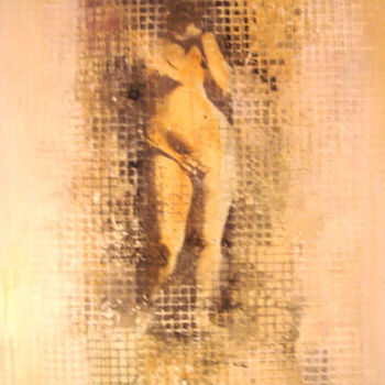 Painting titled "NIÑA" by Valeria Cárdenas, Original Artwork