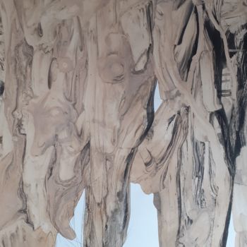 Картина под названием ""Anatomia nascosta:…" - Valeria Luccioni, Подлинное произведение искусства, Масло