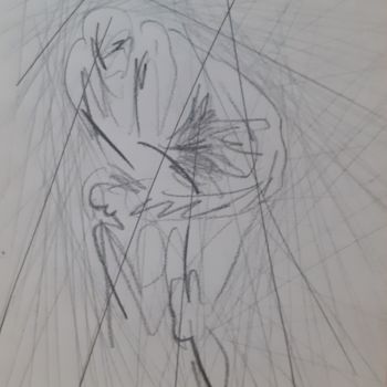 Disegno intitolato ""Al di là dell'anat…" da Valeria Luccioni, Opera d'arte originale, Grafite