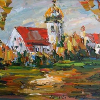 Painting titled "Herbst" by Valeri Lanski-Waldt, Original Artwork