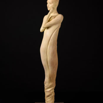 Sculpture titled "lautrecote2.jpg" by Valerie Barrault, Original Artwork, Ceramics