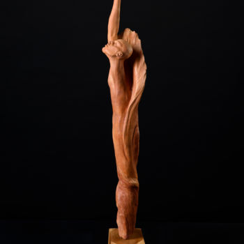 Sculpture titled "retour à la vie" by Valerie Barrault, Original Artwork