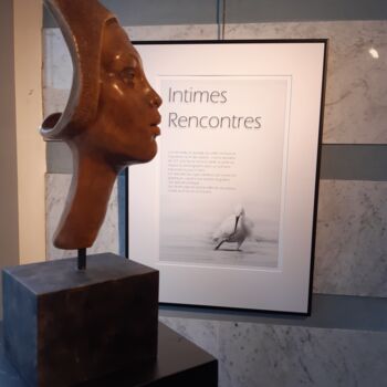 Sculpture intitulée "La Maltière" par Valerie Barrault, Œuvre d'art originale, Argile