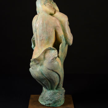 Sculpture intitulée "Métamorphose vue de…" par Valerie Barrault, Œuvre d'art originale, Argile