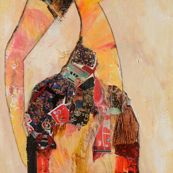 Картина под названием "Femme 20" - Valérie Depadova, Подлинное произведение искусства, Акрил