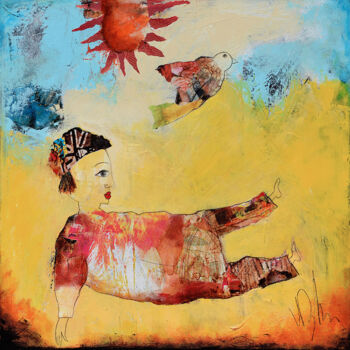 Pintura intitulada "Sous le soleil exac…" por Valérie Depadova, Obras de arte originais, Acrílico
