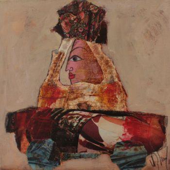 Pintura intitulada "Femme d'ici d'aille…" por Valérie Depadova, Obras de arte originais, Outro