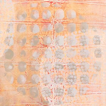 Pintura titulada "L’heure dorée" por Valerie Garnier Thiaw-Woaye, Obra de arte original, Tinta Montado en Bastidor de camill…