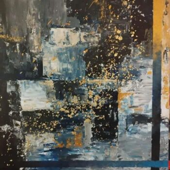 Painting titled "New york" by Valérie Lavrut, Original Artwork, Acrylic