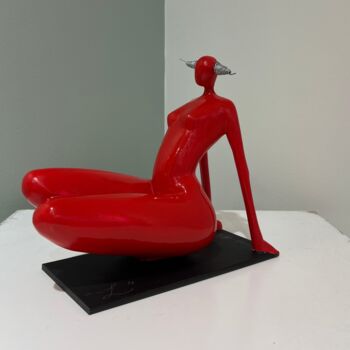 Escultura intitulada "L" por Valérie Marty, Obras de arte originais