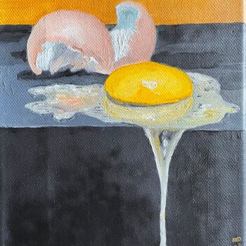 Malerei mit dem Titel "COCO" von Valérie Morin, Original-Kunstwerk, Öl