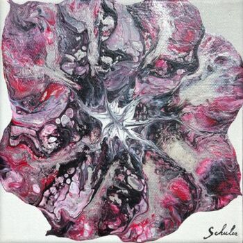 Картина под названием "Le souffle de la fl…" - Valérie Schuler, Подлинное произведение искусства, Акрил Установлен на Деревя…