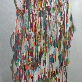 Peinture intitulée "Évolution.jpeg" par Valerie Dantras, Œuvre d'art originale, Acrylique