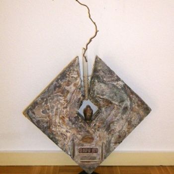 Sculpture intitulée "Sakyong" par Valérie Domenjoz, Œuvre d'art originale, Techniques mixtes