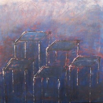 Painting titled "Tables de nuit, Gig…" by Valérie Eymeric, Original Artwork