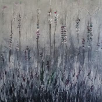 Malerei mit dem Titel "paysage-d-eau-nenup…" von Valérie Eymeric, Original-Kunstwerk