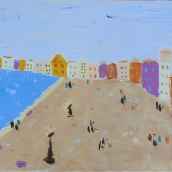Malarstwo zatytułowany „L'esplanade” autorstwa Valérie Han-Li-Kuin, Oryginalna praca