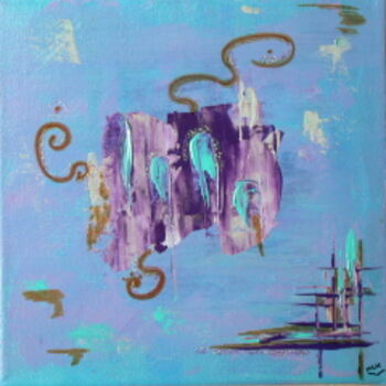 Painting titled "Féerie" by Valérie Han-Li-Kuin, Original Artwork