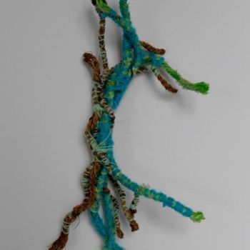 Sculpture titled "Esprits racines 19…" by Valérie Thévenot, Original Artwork, Mixed Media