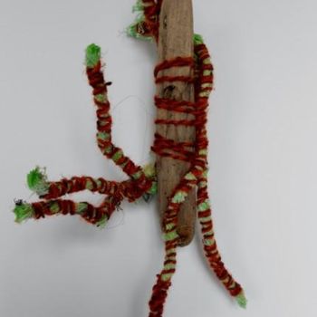 Sculpture intitulée "Esprits racines 50…" par Valérie Thévenot, Œuvre d'art originale, Techniques mixtes