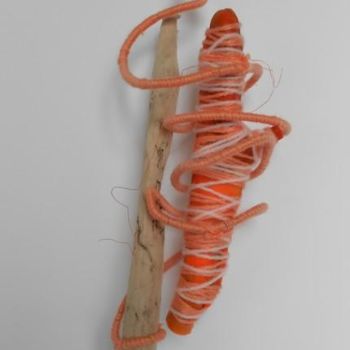 Sculpture titled "Esprits racines 63…" by Valérie Thévenot, Original Artwork, Mixed Media
