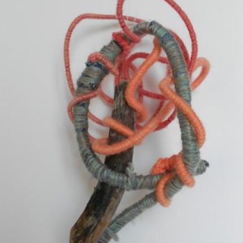 Sculpture intitulée "Esprits racines 72…" par Valérie Thévenot, Œuvre d'art originale, Techniques mixtes