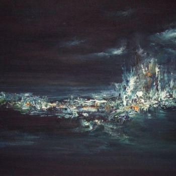 Painting titled "Orion" by Valérie Vidal, Original Artwork