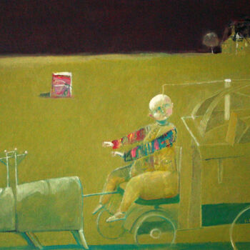 Картина под названием "Trip" - Валерий Буев, Подлинное произведение искусства, Масло