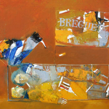 Pintura intitulada "breguet" por Valerii Buev, Obras de arte originais, Óleo