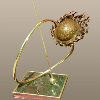Sculpture titled ""Апокалипсис - 2"" by Valerii Okarskii, Original Artwork, Metals
