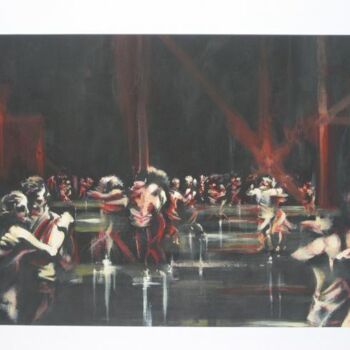 Pittura intitolato "''sera senza tempo''" da Valerio Scarapazzi, Opera d'arte originale