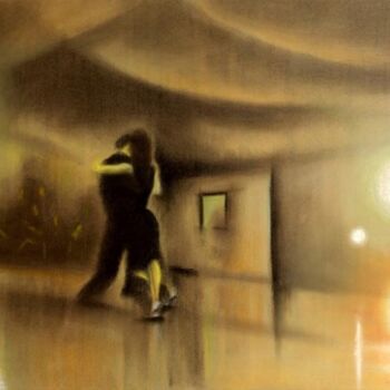 Painting titled "''LUCI IN TANGO''" by Valerio Scarapazzi, Original Artwork